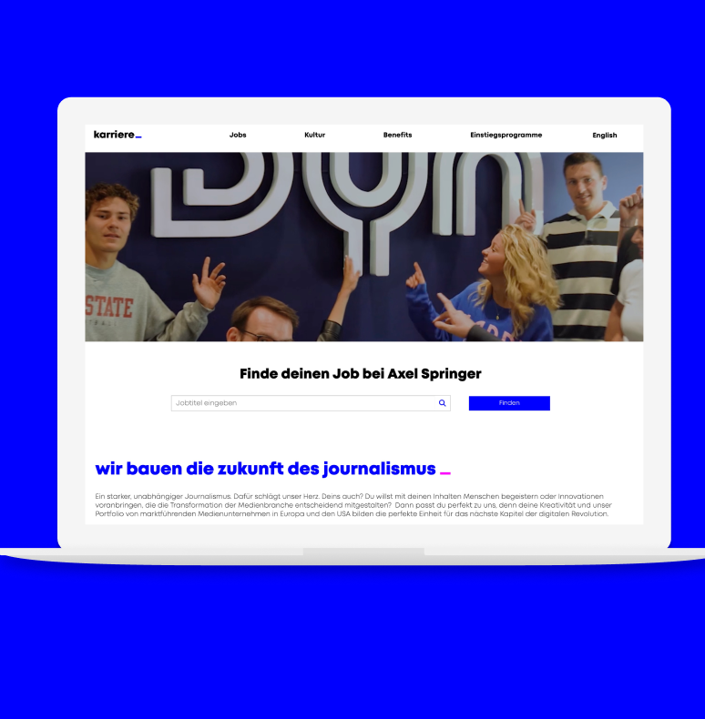 Axel Springer Jobportal TYPO3